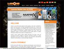 Tablet Screenshot of lamons.com