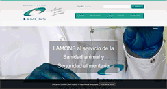 Desktop Screenshot of lamons.es